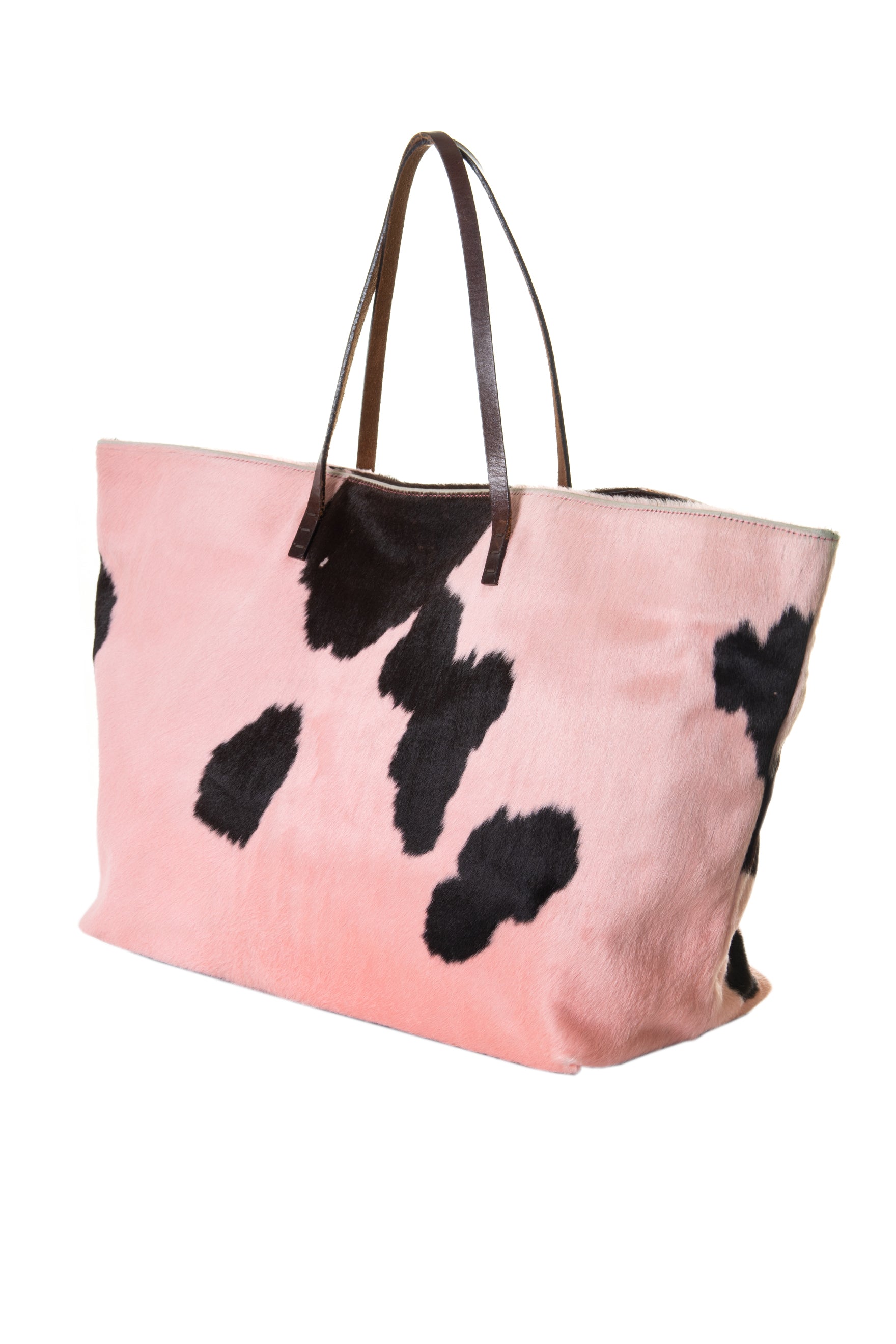 The Malibu LIMITED EDITION Pink Cowhide Fringe Purse – Countryside Co.