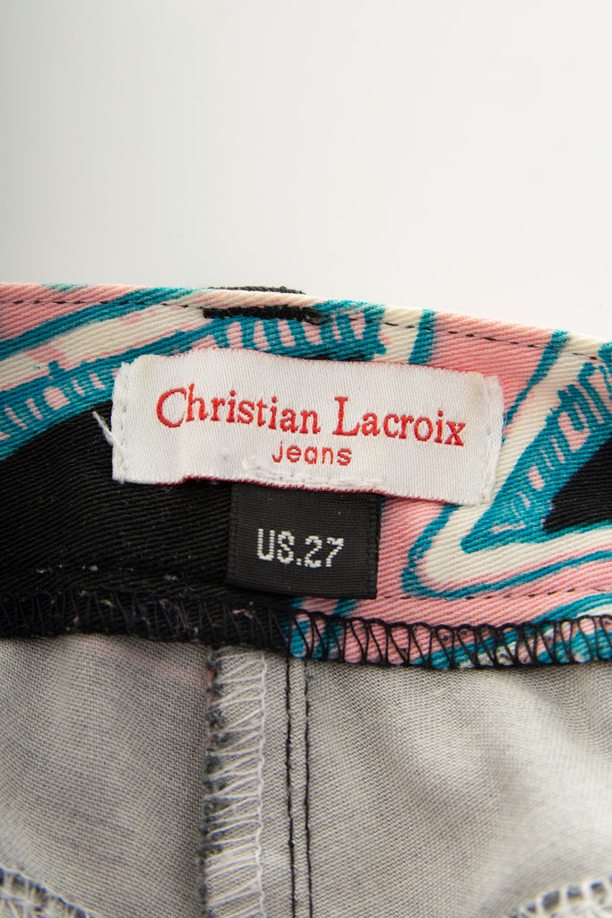 Christian Lacroix Splatter Jeans - irvrsbl