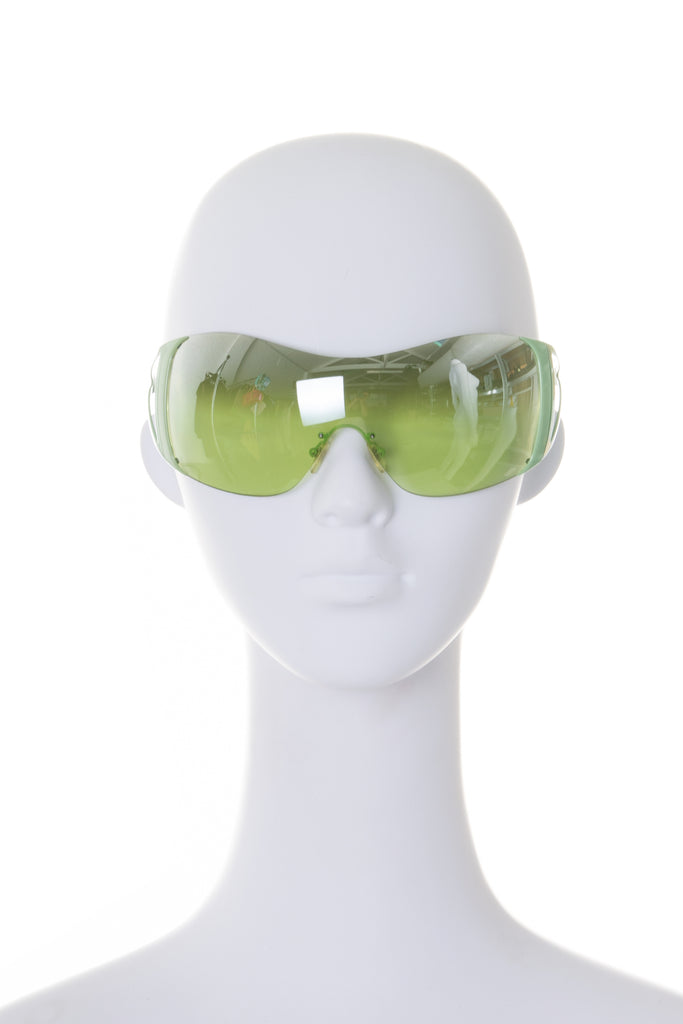 Versace Wraparound Sunglasses - irvrsbl