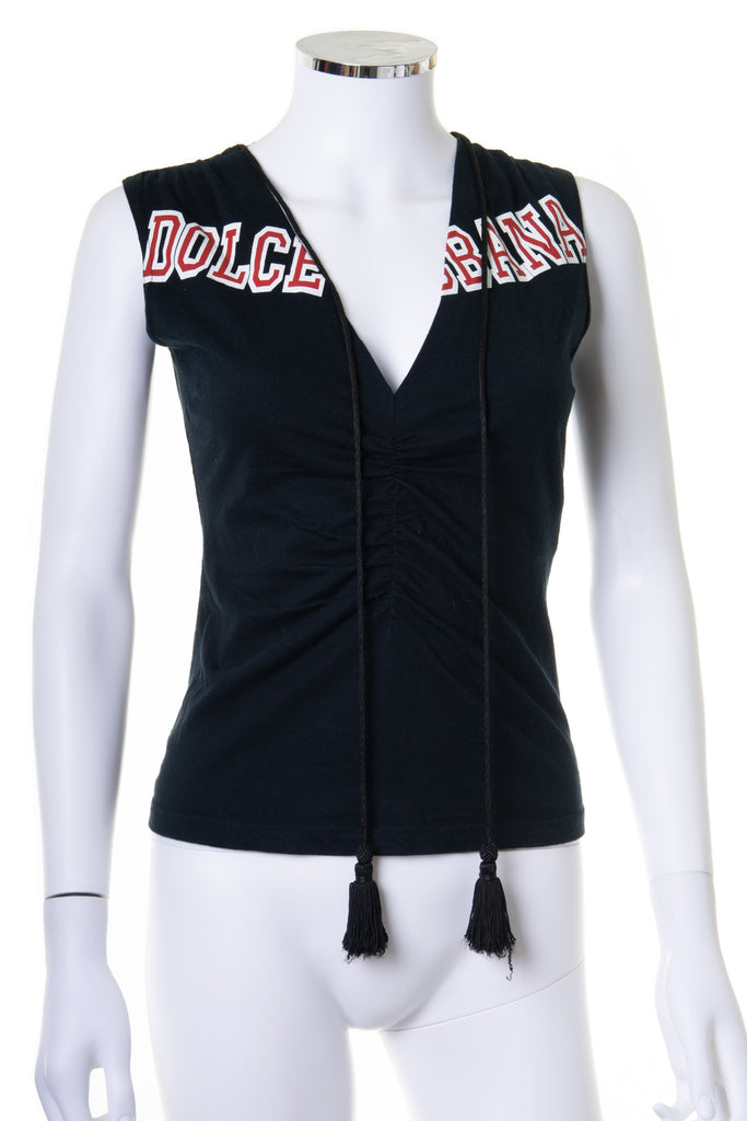 Dolce and Gabbana Logo Top - irvrsbl