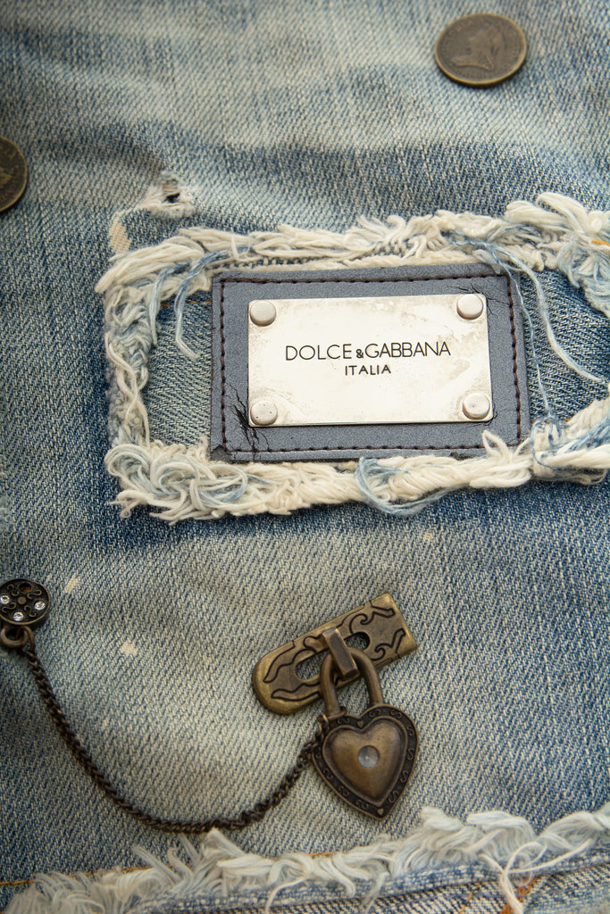 Dolce and GabbanaDenim Clutch- irvrsbl