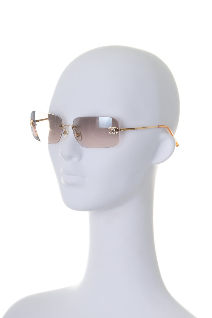 Chanel CC Crystal Sunglasses - irvrsbl