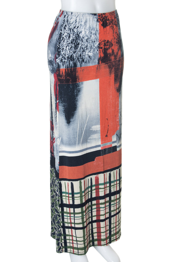 Jean Paul Gaultier Printed Skirt - irvrsbl