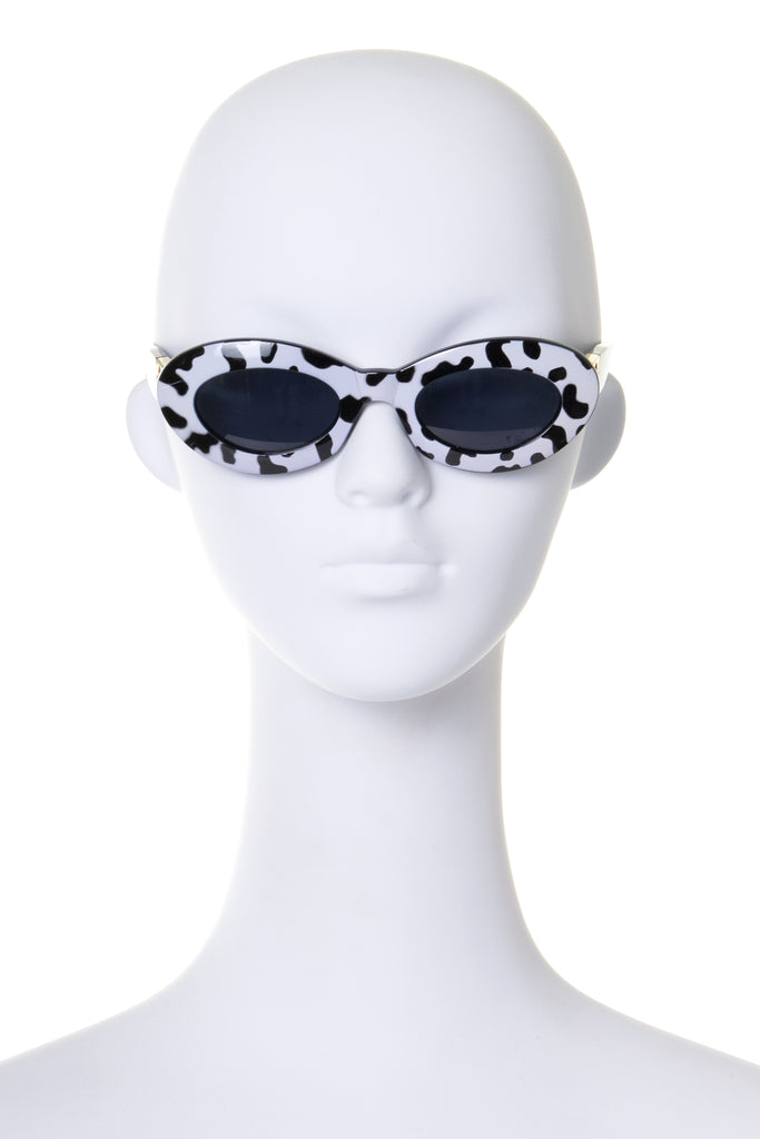 VersaceDalmatian Print Sunglasses- irvrsbl