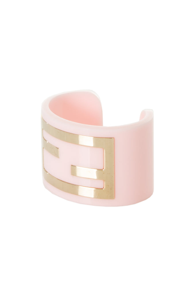 Fendi Pink Logo Cuff - irvrsbl