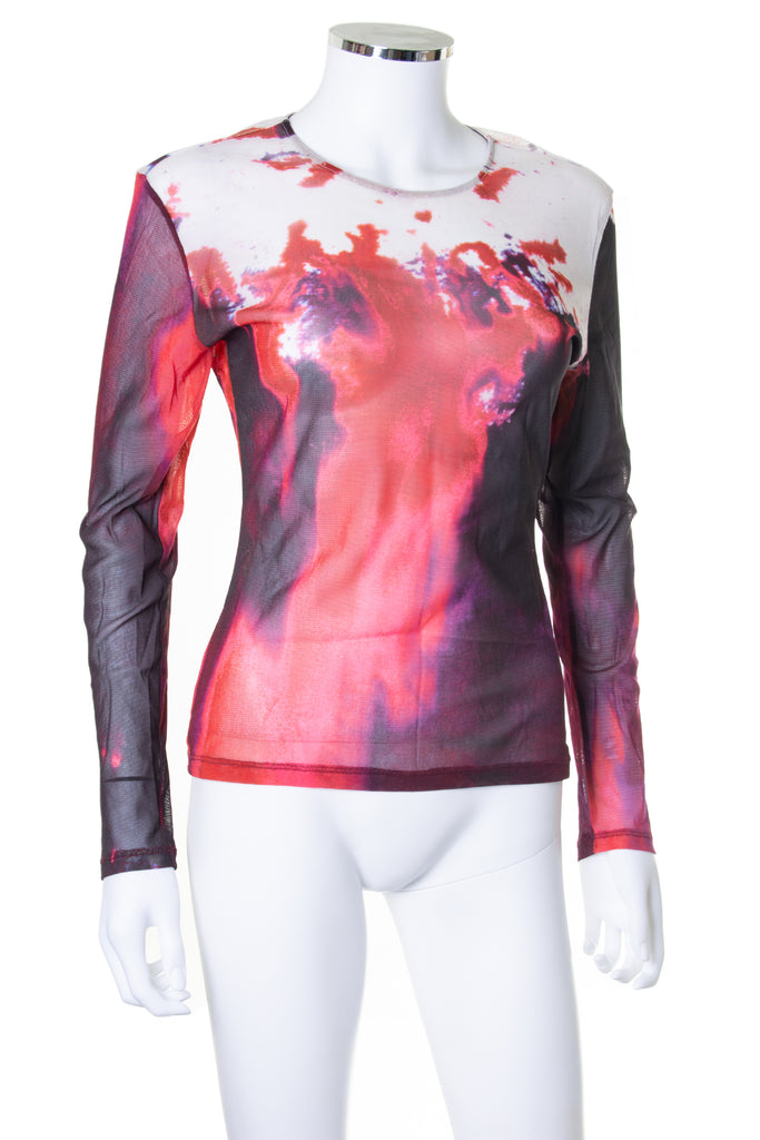 Issey Miyake Mesh Top - irvrsbl