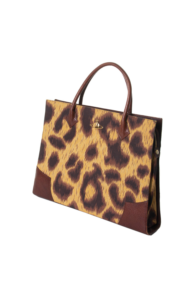 Vivienne Westwood Leopard Print Bag - irvrsbl
