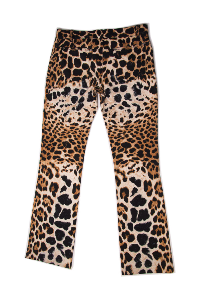 Yves Saint Laurent Tom Ford Leopard Print Pants - irvrsbl