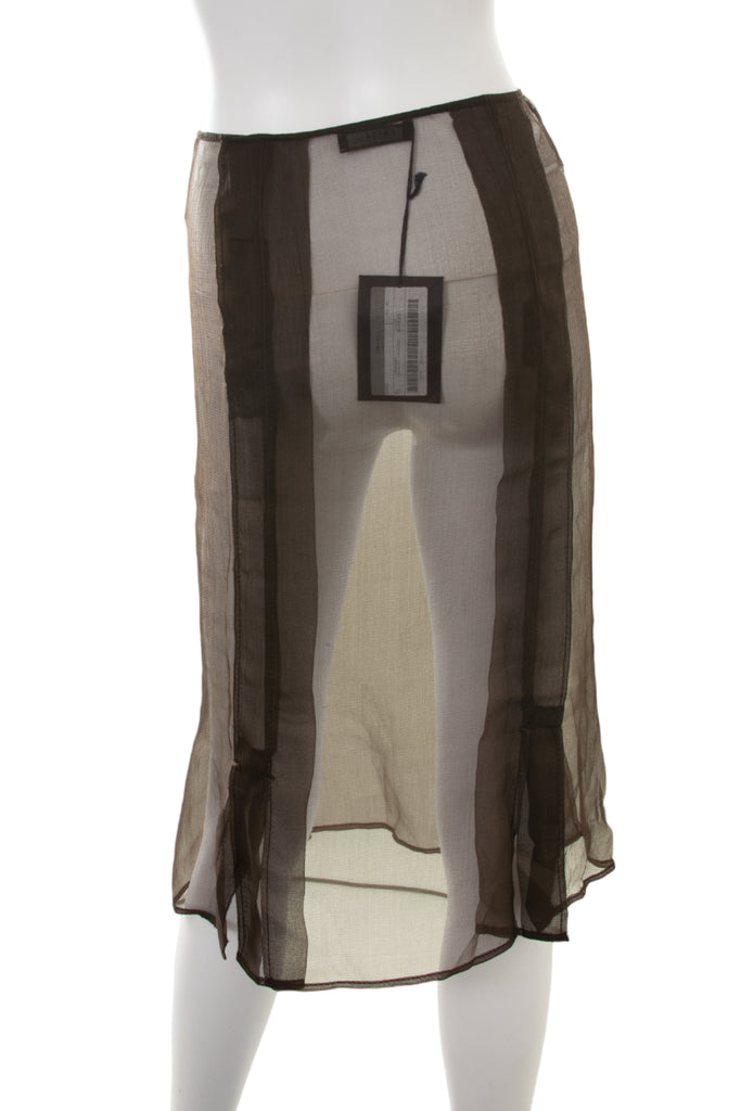Prada Sheer Panelled skirt - irvrsbl