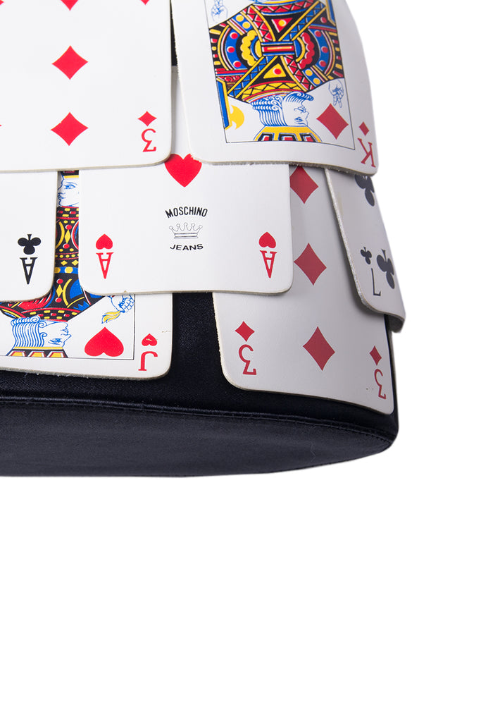 Moschino Playing Cards Handbag - irvrsbl