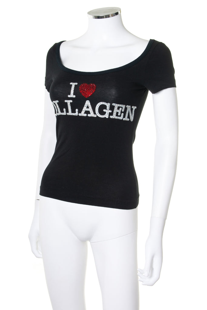 Dolce and Gabbana I Love Collagen Top - irvrsbl