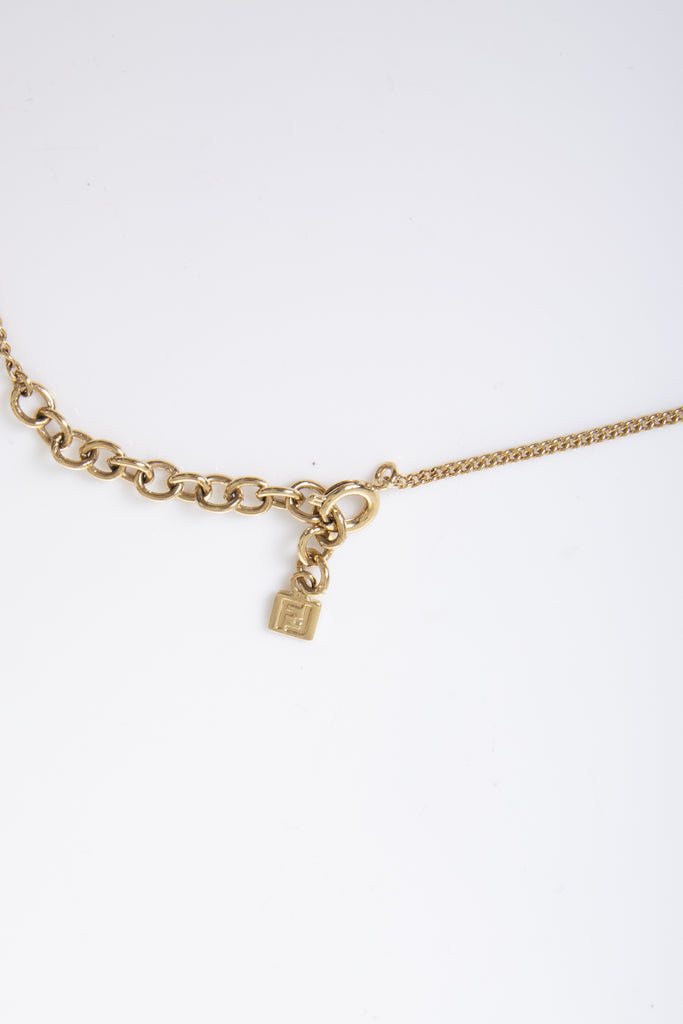 Fendi Diamante Script Necklace - irvrsbl