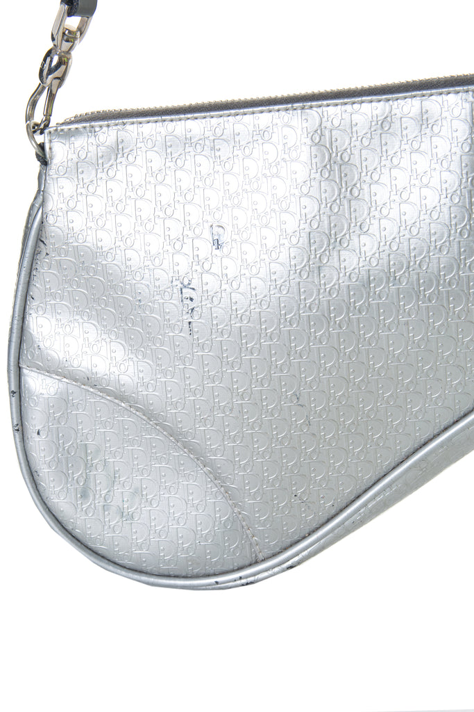 Christian Dior Metallic Saddle Bag - irvrsbl