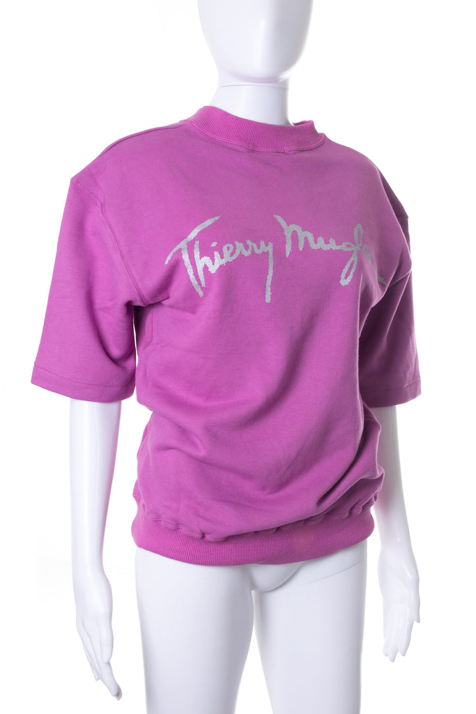 Thierry Mugler Logo Sweatshirt - irvrsbl