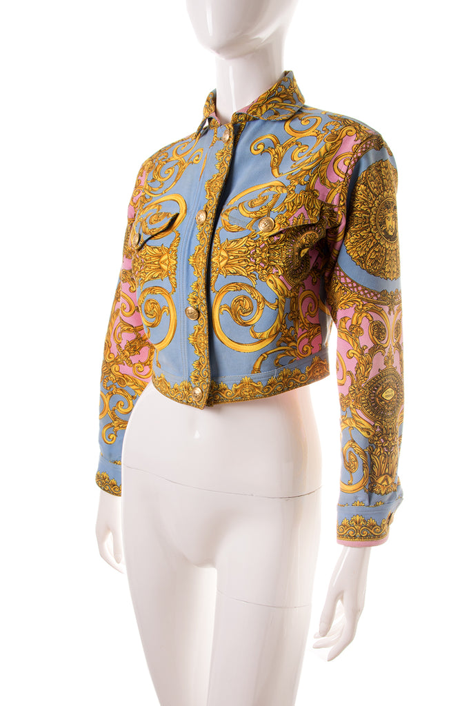 Versace Baroque Print Jacket - irvrsbl