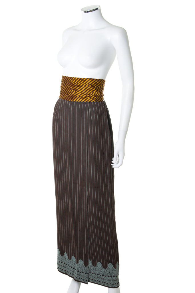 Jean Paul GaultierPinstripe Skirt- irvrsbl