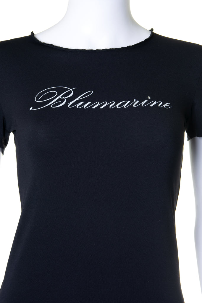 Blumarine Logo Tshirt - irvrsbl