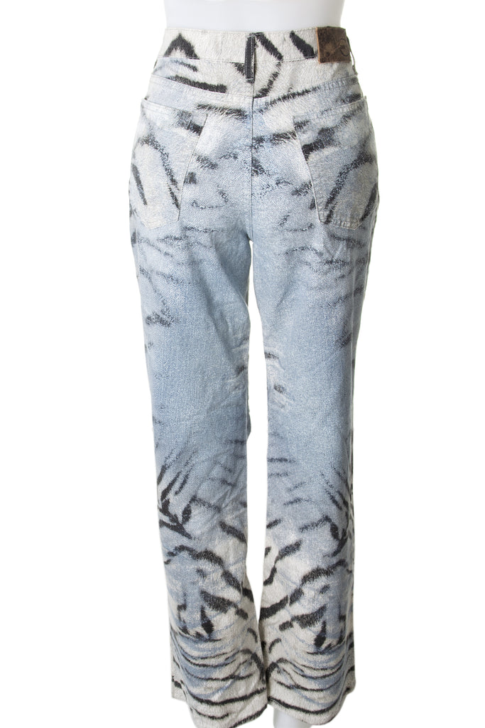 Roberto Cavalli Zebra Jeans - irvrsbl