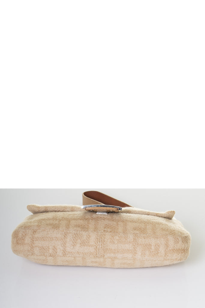 Fendi Monogram Wool Baguette - irvrsbl