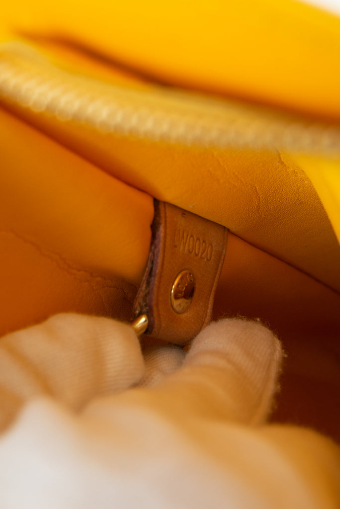 Louis VuittonVernis Bag in Yellow- irvrsbl