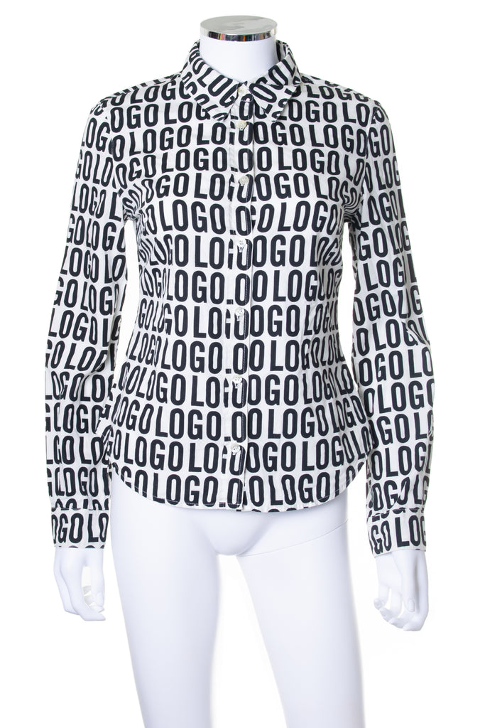 MoschinoLogo Shirt- irvrsbl