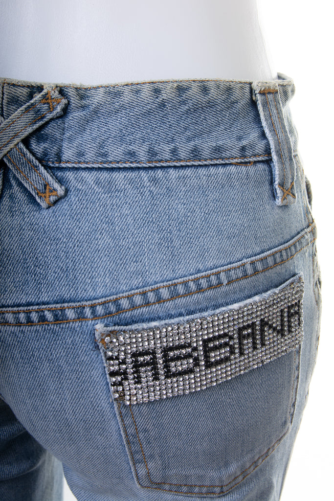 Dolce and Gabbana Crystal Jeans - irvrsbl