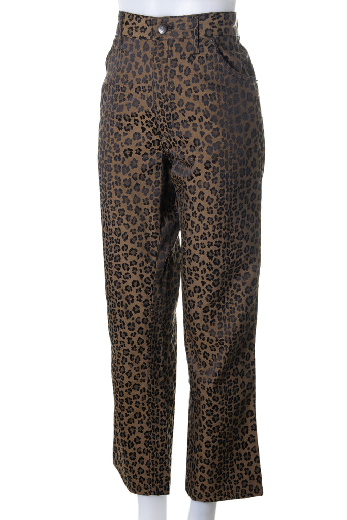 Fendi Leopard Print Pants - irvrsbl