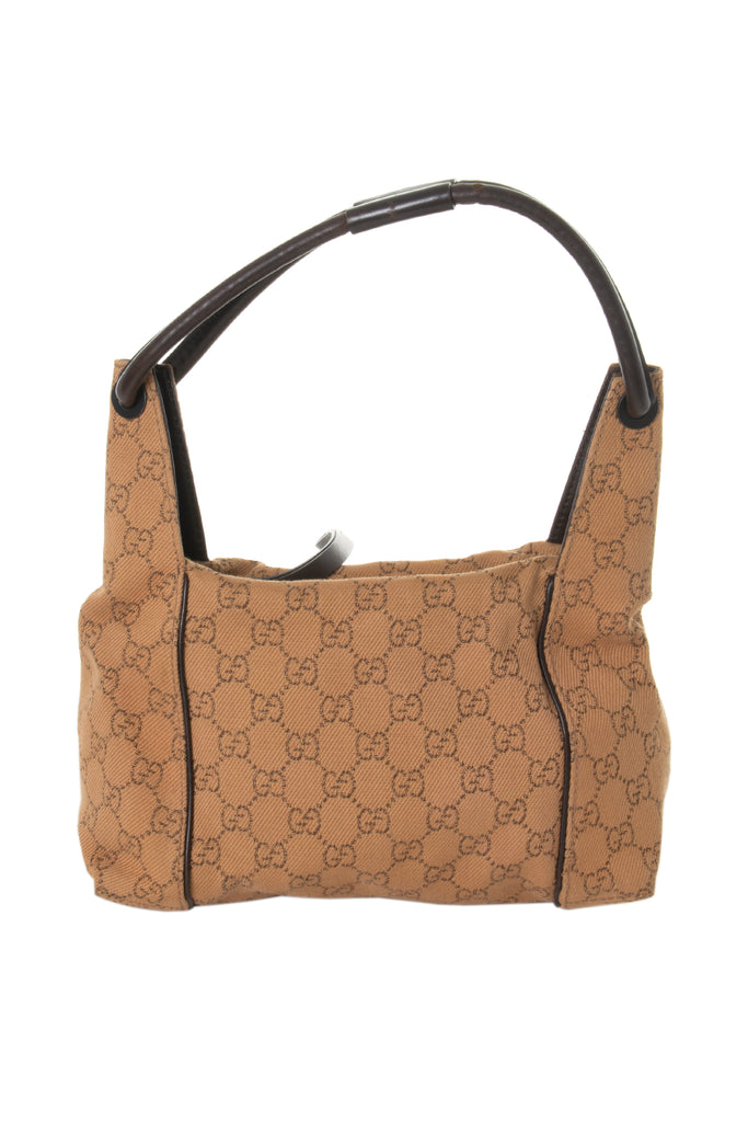 Gucci Tan Monogram Handbag - irvrsbl