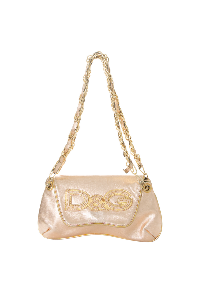 Dolce and Gabbana Metallic Handbag - irvrsbl