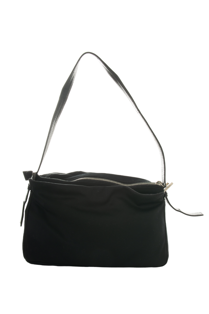 FendiBaguette Bag in Black- irvrsbl