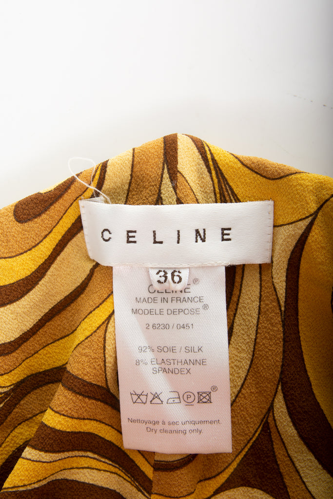 Celine Swirl Print Dress - irvrsbl