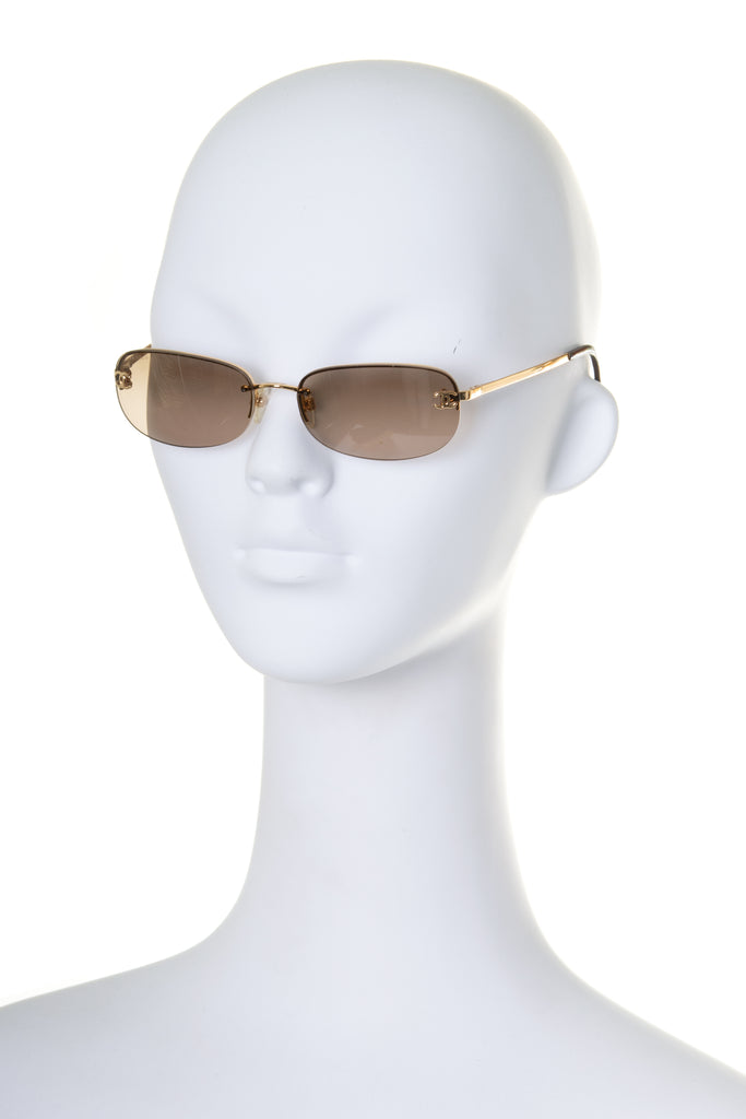 Chanel Y2k Rimless Sunglasses - irvrsbl