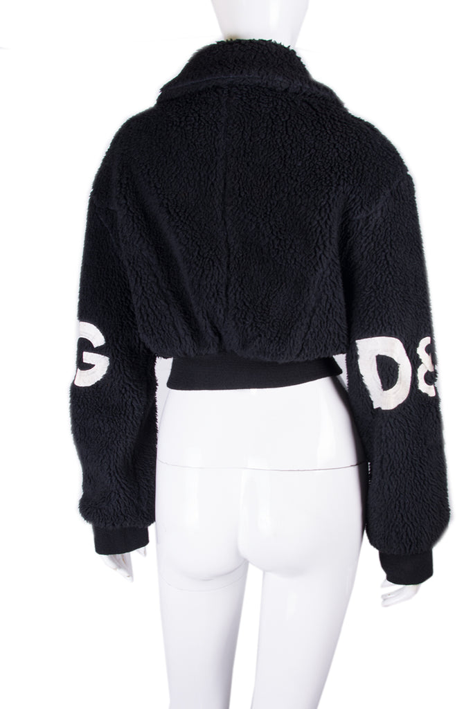 Dolce and Gabbana Embroidered Logo Jacket - irvrsbl