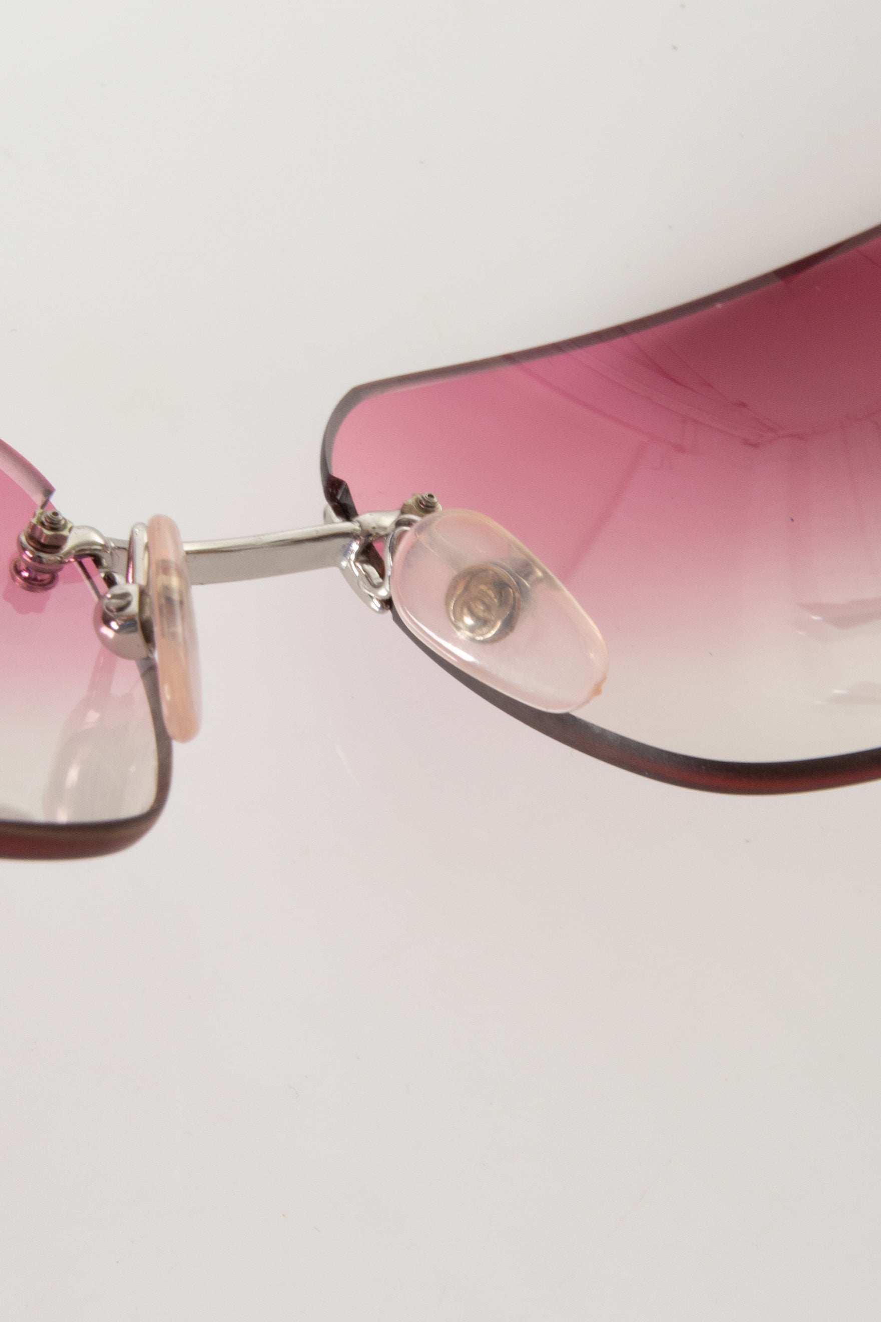pink chanel sunglasses vintage