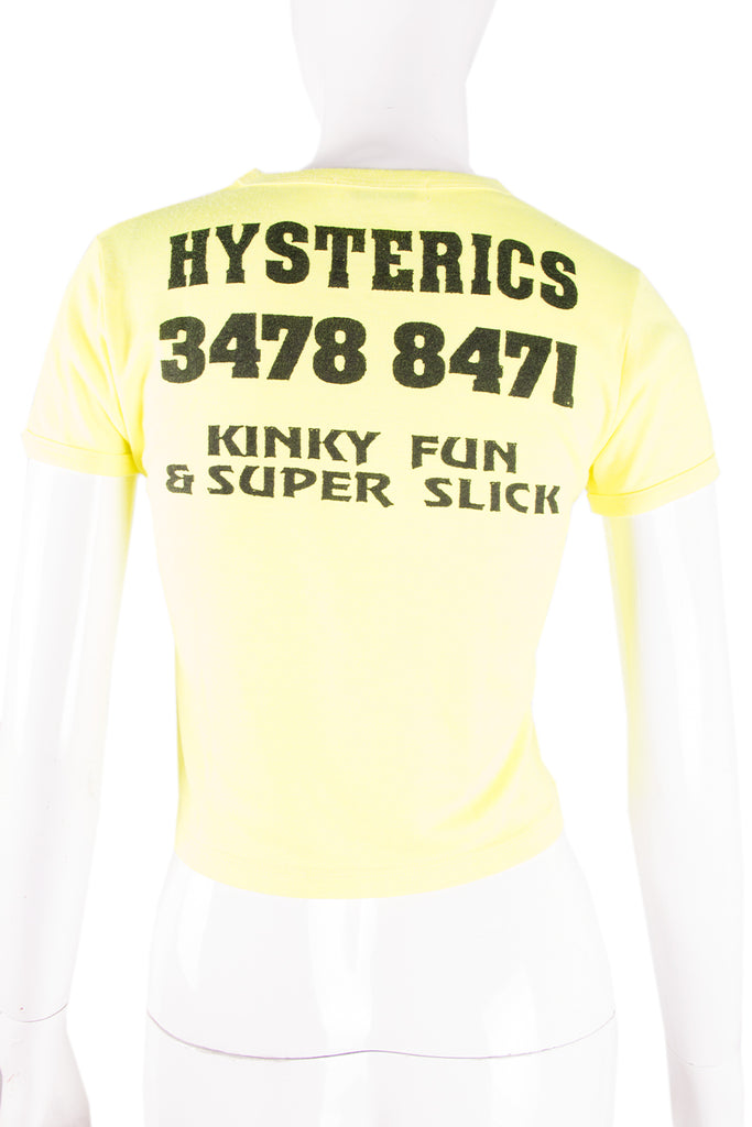 Hysteric Glamour "Kinky Fun & Super Slick" Tshirt - irvrsbl