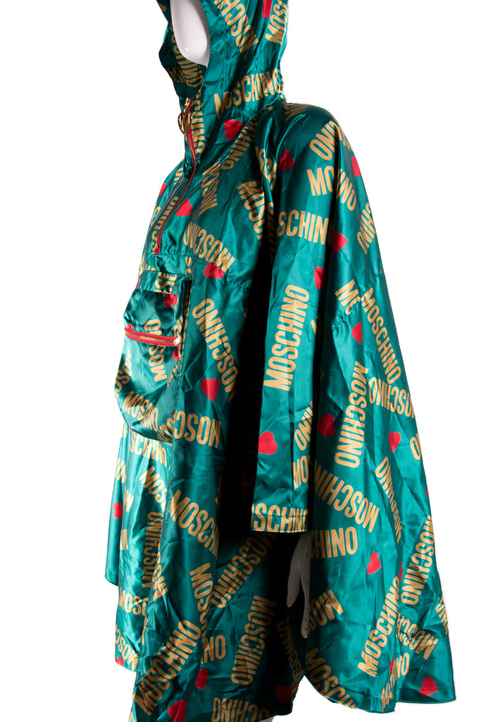 Moschino Hooded Rain Jacket - irvrsbl