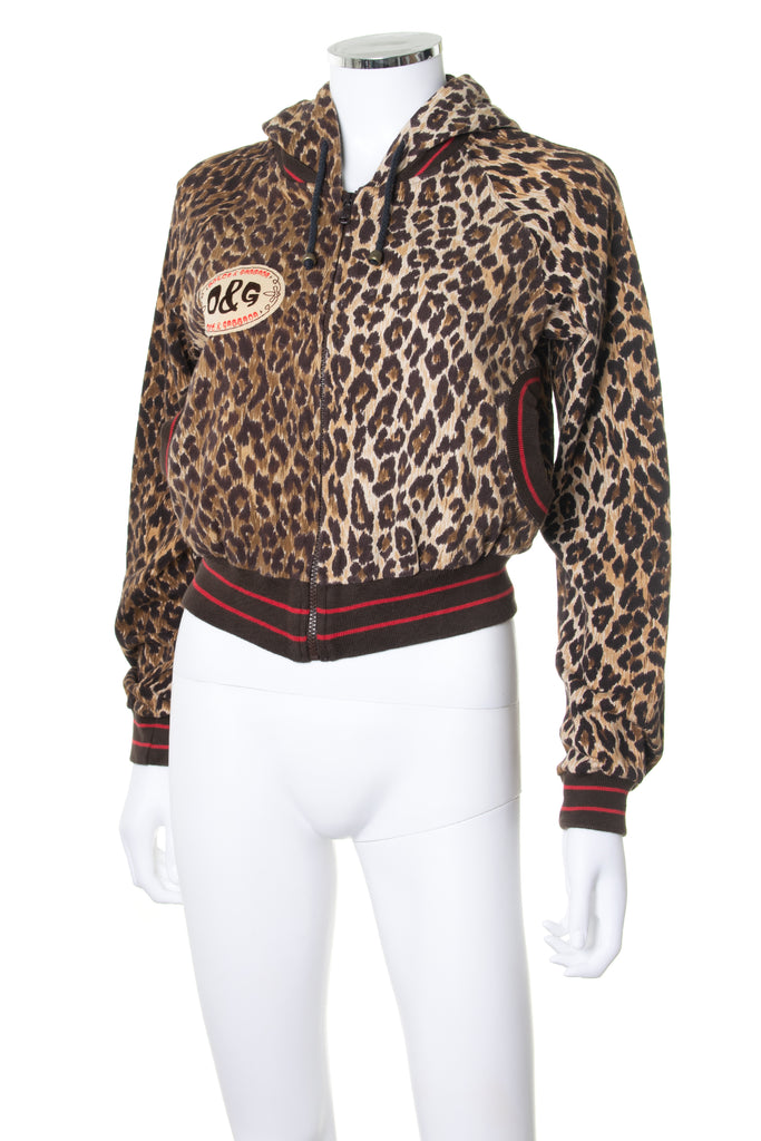 Dolce and Gabbana Leopard Jacket - irvrsbl