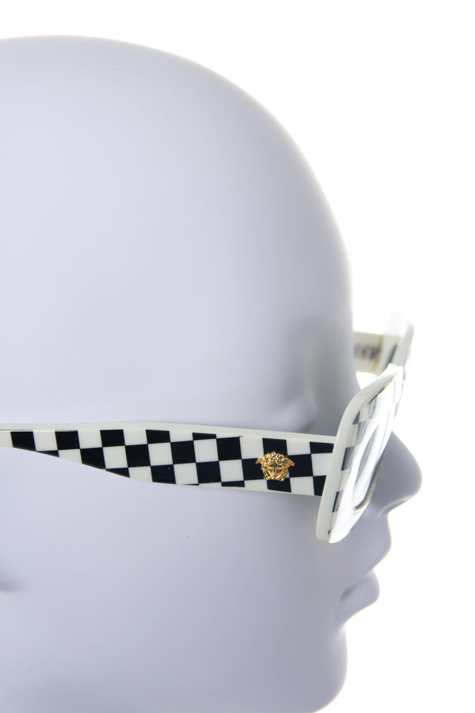 Versace Medusa Checkerboard Sunglasses - irvrsbl