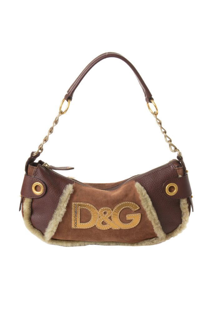 Dolce and Gabbana Shearling Bag - irvrsbl