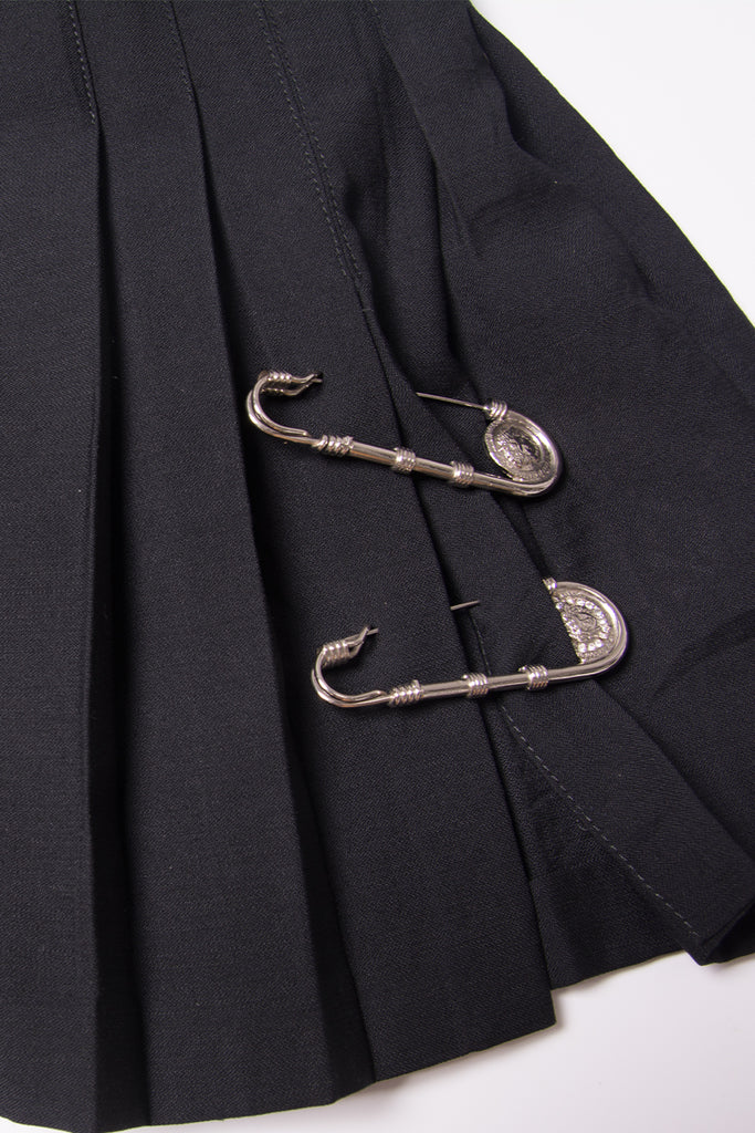 Versace Safety Pin Skirt - irvrsbl