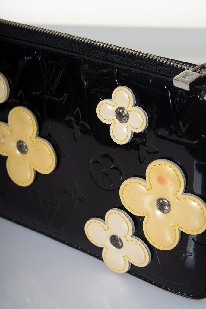 Louis Vuitton Black Floral Pochette - irvrsbl