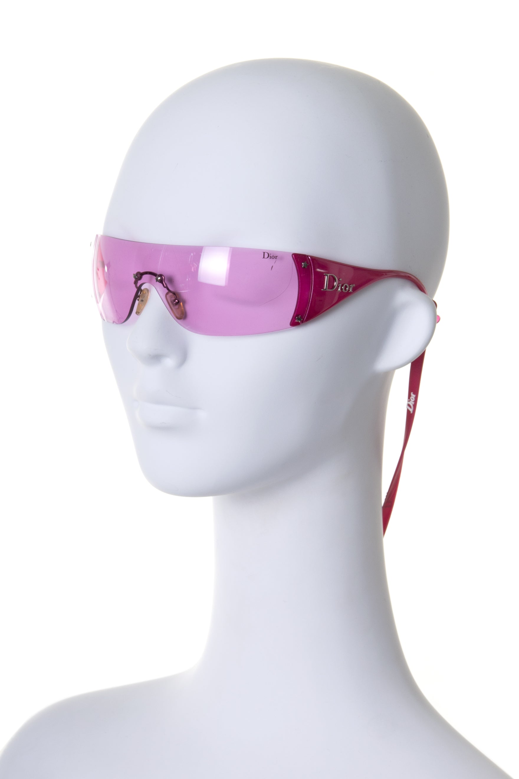 1980s Christian Dior Mirrored Ski Goggles