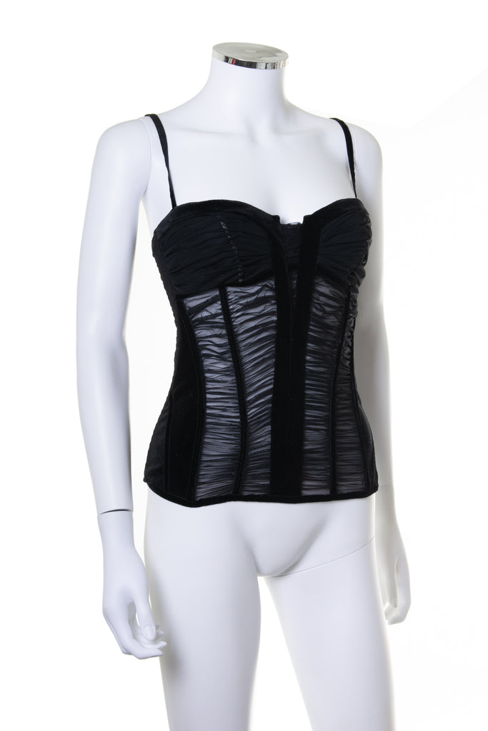 La Perla Ruched Corset - irvrsbl