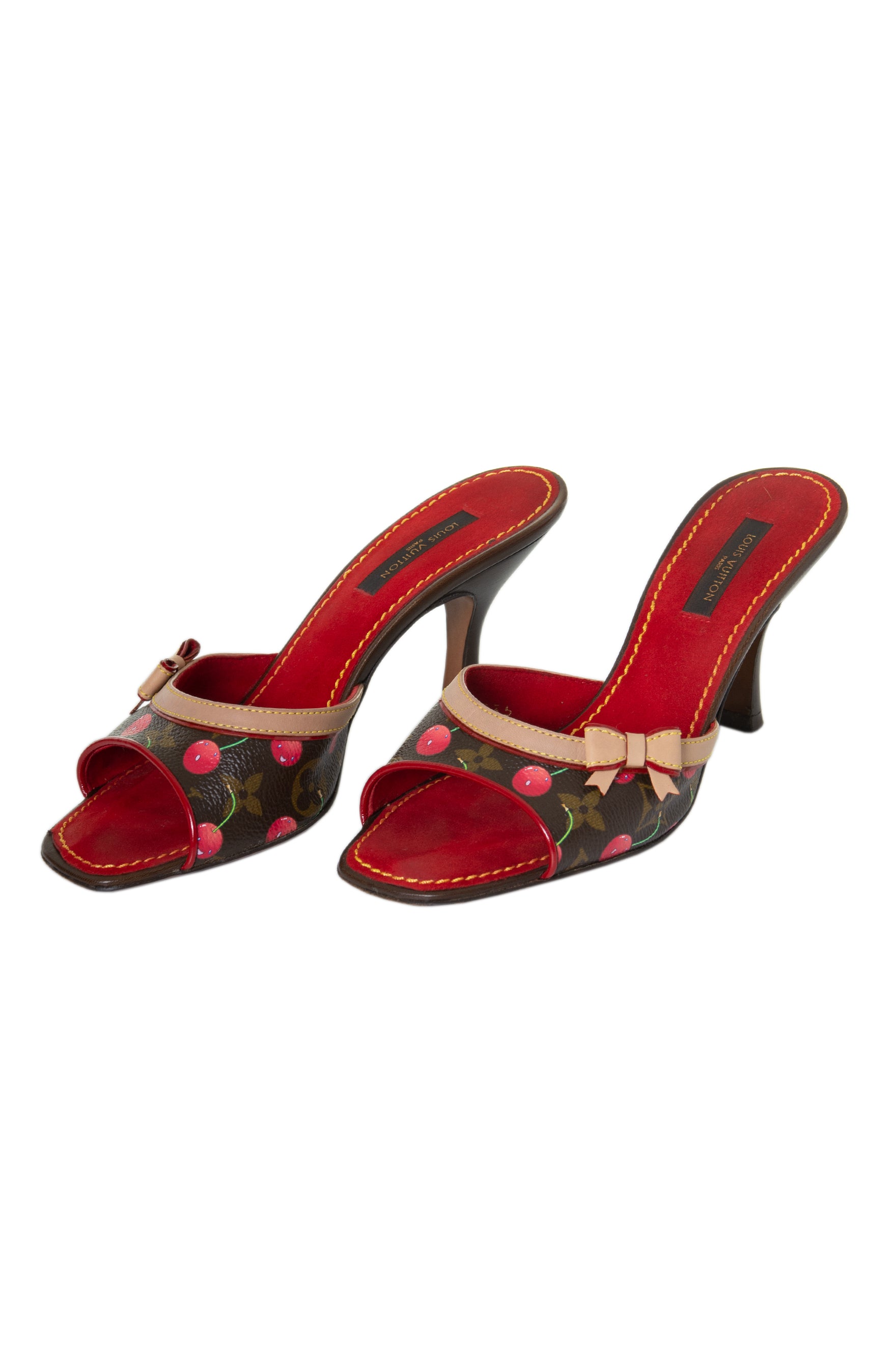 vintage cherry louis vuitton heels｜TikTok Search