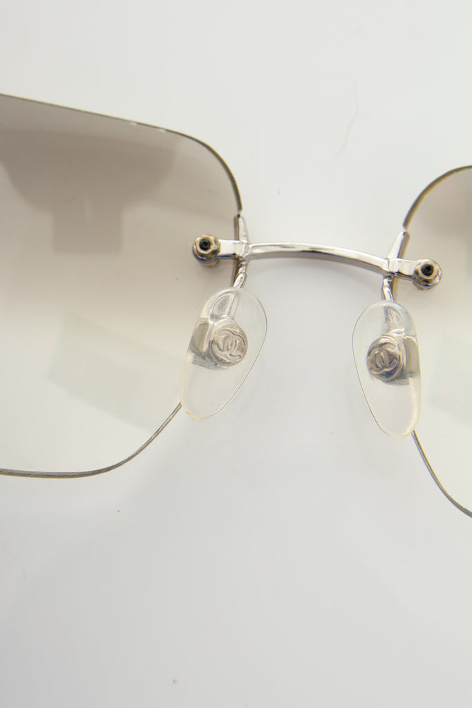 Chanel Crystal Sunglasses - irvrsbl