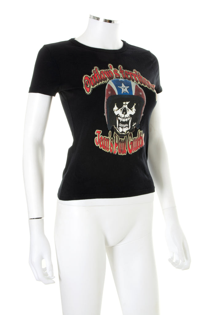 Jean Paul Gaultier Skull T-Shirt - irvrsbl