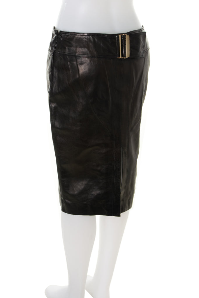 Gucci Leather Skirt - irvrsbl