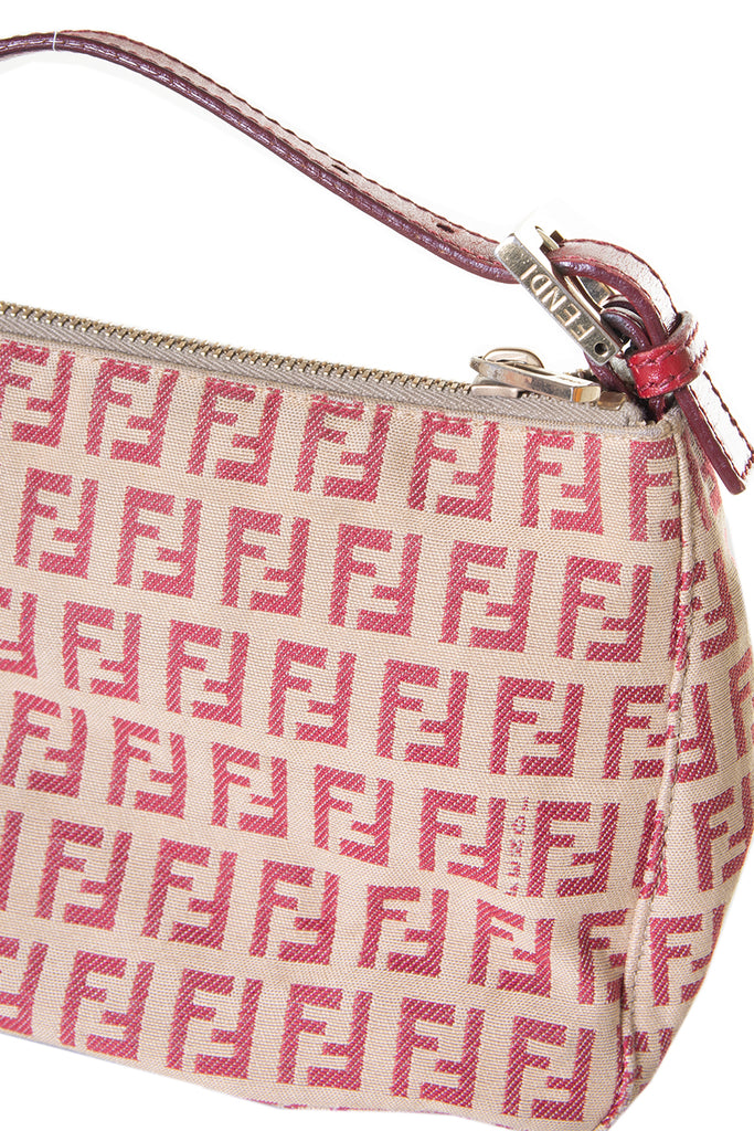 Fendi Mini Zucca Bag in Red - irvrsbl