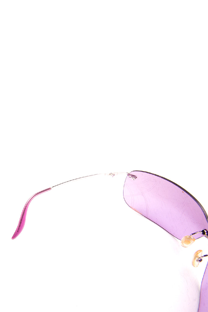 Christian Dior Bowling/L YB7 Purple Sunglasses - irvrsbl
