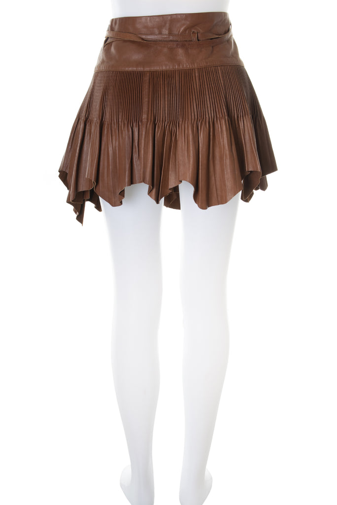 Jean Paul Gaultier Leather Skirt - irvrsbl